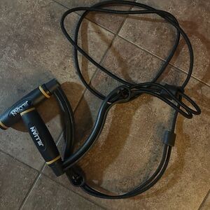 Jillian Michaels resistance band jump rope exercise equipment workout